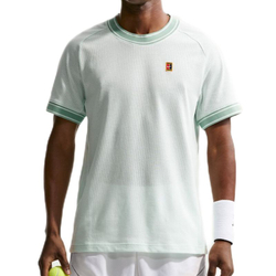Мужская теннисная футболка Nike Court Heritage Tennis - barely green