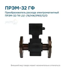 Преобразователь расхода электромагнитный ПРЭМ-32 ГФ L0/-/16/НЖ/IP65/12/D