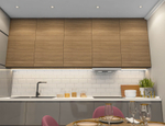 DK3061-WH+CH Встраиваемый светильник, IP 20, 10 Вт, GU5.3, LED, белый/хром, пластик