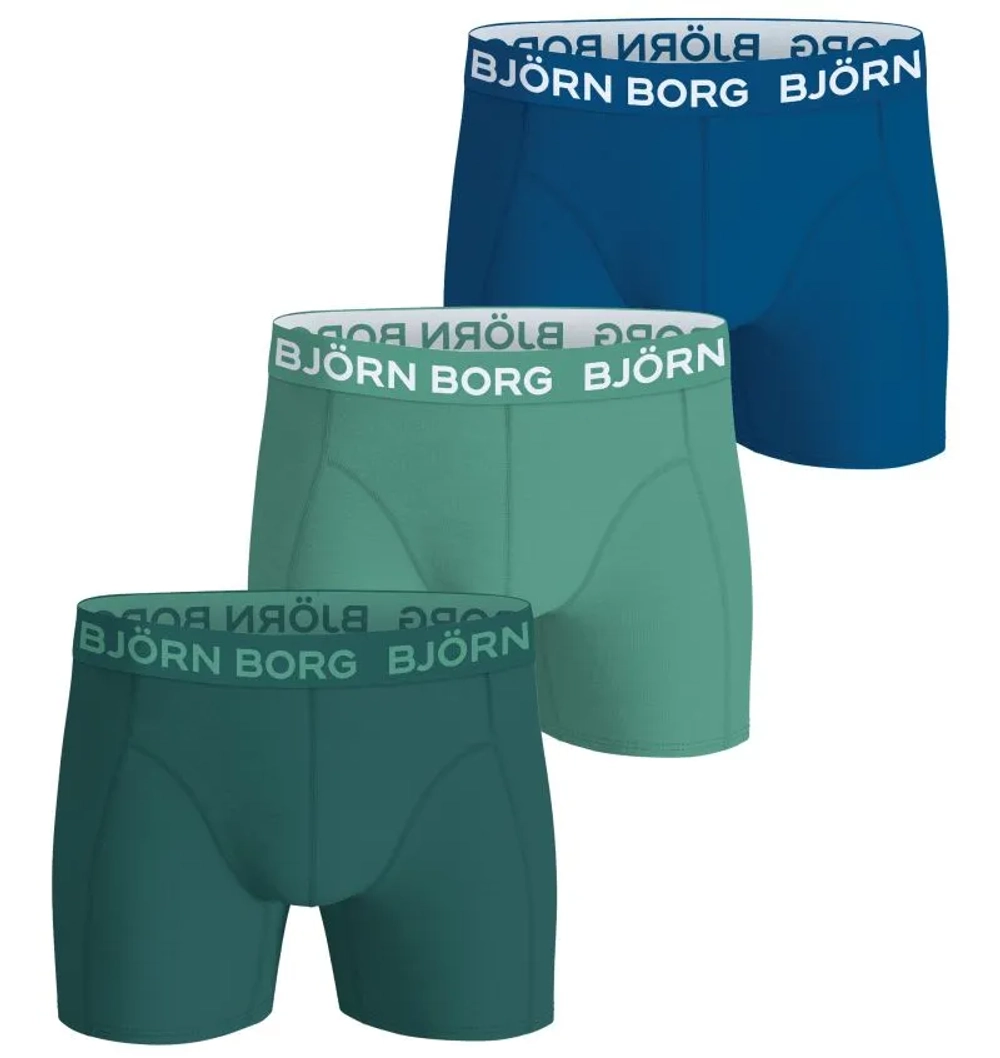 Боксерки теннисные Bj_rn Borg Cotton Stretch 3P - multicolor