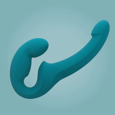 Безремневой страпон SHARE LITE, Fun Factory (морской волны)