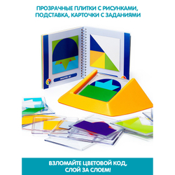 Настольная логическая игра головоломка Цветовой код