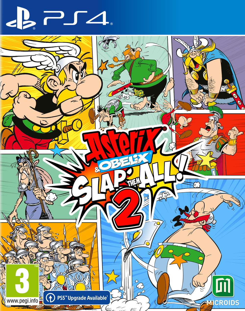 Asterix & Obelix Slap Them All! 2 Стандартное издание (диск для PS4/PS5, полностью на английском языке)