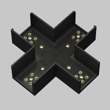 Коннектор питания X-образный TRA160CX-11B чёрный Elasity Maytoni