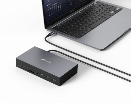 Многопортовый разветвитель Verbatim USB-C Pro Dock CDS-17 на 17 портов