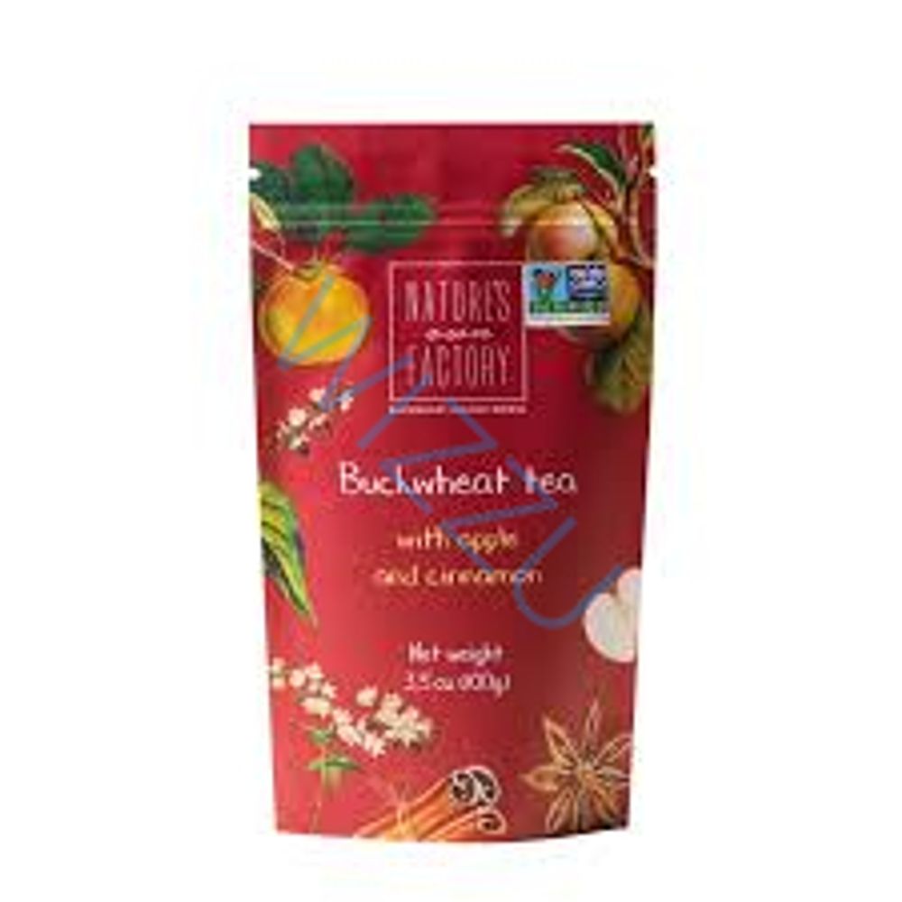 Гречишный чайный напиток Nature's own factory с Яблоком и Корицей 100гр