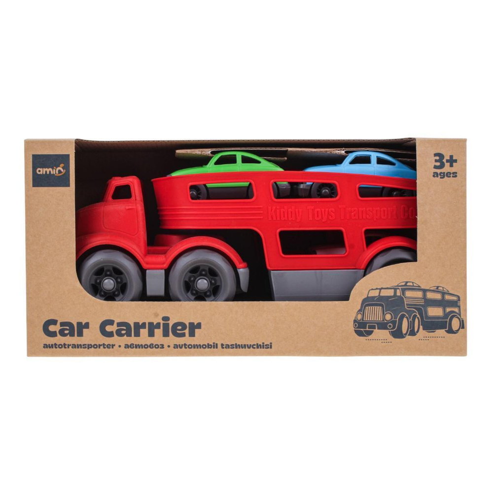 Автовоз "Car Hauler" №2 (красный)