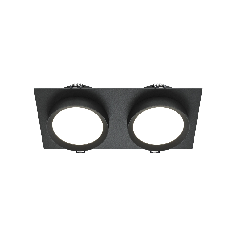 Встраиваемый светильник Maytoni Hoop DL086-02-GX53-SQ-B