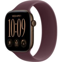 Apple Watch 12 42mm Light Gold Aluminum Case / Burgundy Sport Band