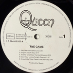 Queen ‎– The Game (Германия 1980г.)