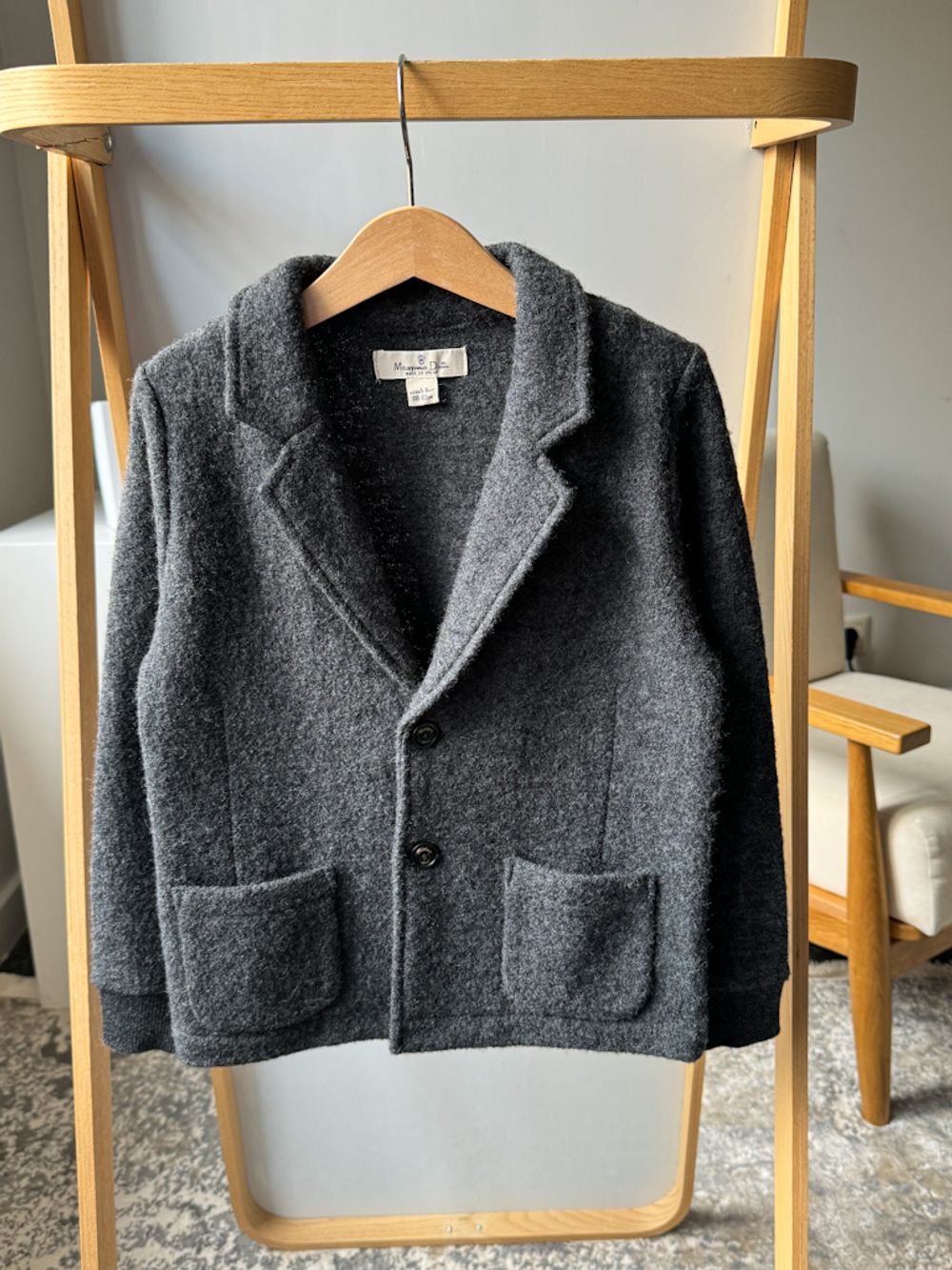 Шерстяной жакет Massimo Dutti, 116