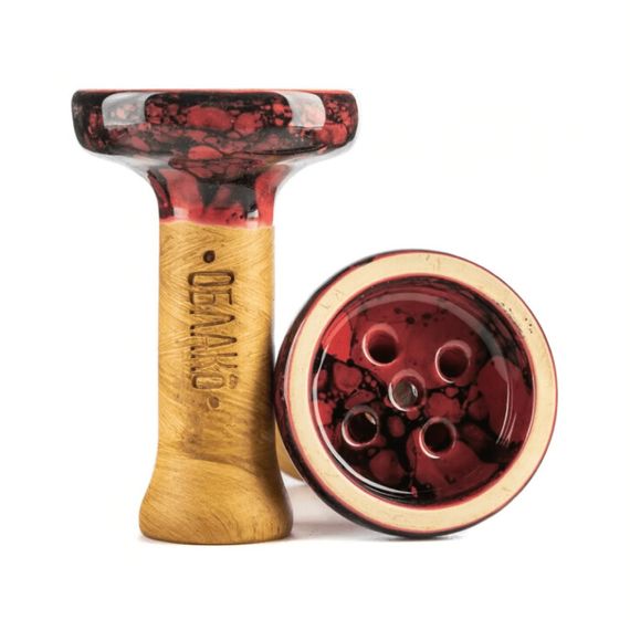Cybuch Oblako Black RED BLACK MARBLE