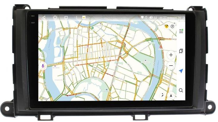 Магнитола для Toyota Sienna 2010-2014 - Vaycar VA77-1887-2K на Android 13, Быстрая, 2K QLED, CarPlay,4G SIM-слот