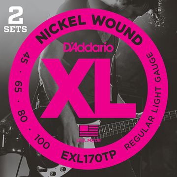 Струны для бас-гитары D'ADDARIO EXL170 TP