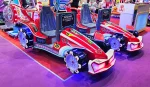 Автомат качалка с видео игрой «Speed Racer F1»