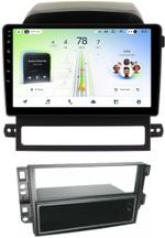 Магнитола для Chevrolet Captiva 2006-2011 (перенос БК вниз) - Teyes CC4L монитор 9" IPS, Android 14, Быстрая, Snapdragon 662, CarPlay, 4G SIM-слот