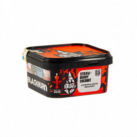 Black Burn Strawberry Coconut (Клубника-Кокос и Эвкалипт) 100 гр.
