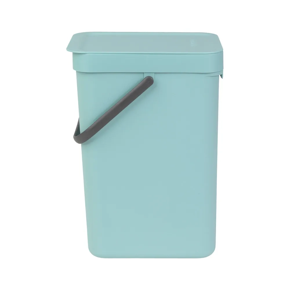 Brabantia Контейнер для мусора Sort & Go 12л мятный 109744