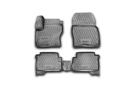 Коврики 3D в салон FORD Kuga (II, IIр) 2013-2016, 2017-2019, 4 шт.