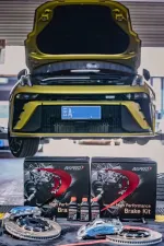 Усиленная тормозная система Inspeed для Lynk&Co 03 Рестайлинг 2023+ Линк Тормоза Суппорт Тормозные диски Колодки