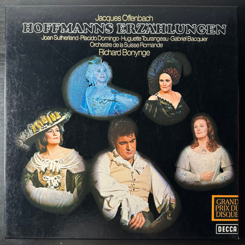 Оффенбах - Сказки Гофмана 3LP (Германия 1976г.)