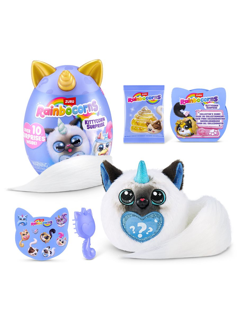 Мягкая игрушка Rainbocorns Котенок Kittycorn 2026 92104D_2026