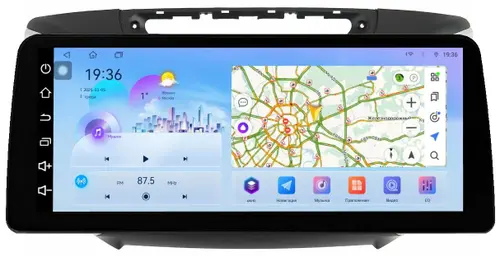 Магнитола для Hyundai Creta 1 2016-2021 (рамка 9) - FarCar S500-TS18 монитор 12.3" 2K QLED на Android 14, Быстрая, CarPlay, 4G SIM-слот