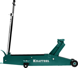 KRAFTOOL HIGH-LIFT, 10 т, 160 - 560 мм, для тяжелой техники, подкатной домкрат (43455-10)