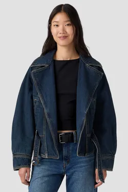 Куртка джинсовая утепленная женская LEVI'S 80S BOMBER