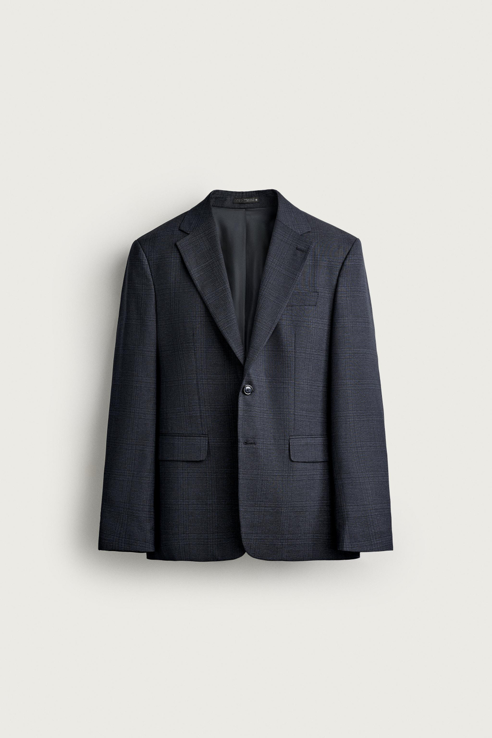 КОСТЮМНЫЙ БЛЕЙЗЕР REGULAR FIT В КЛЕТКУ — ZARA