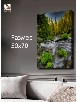 Картина "Красота природы", для интерьера 50х70см 1шт.