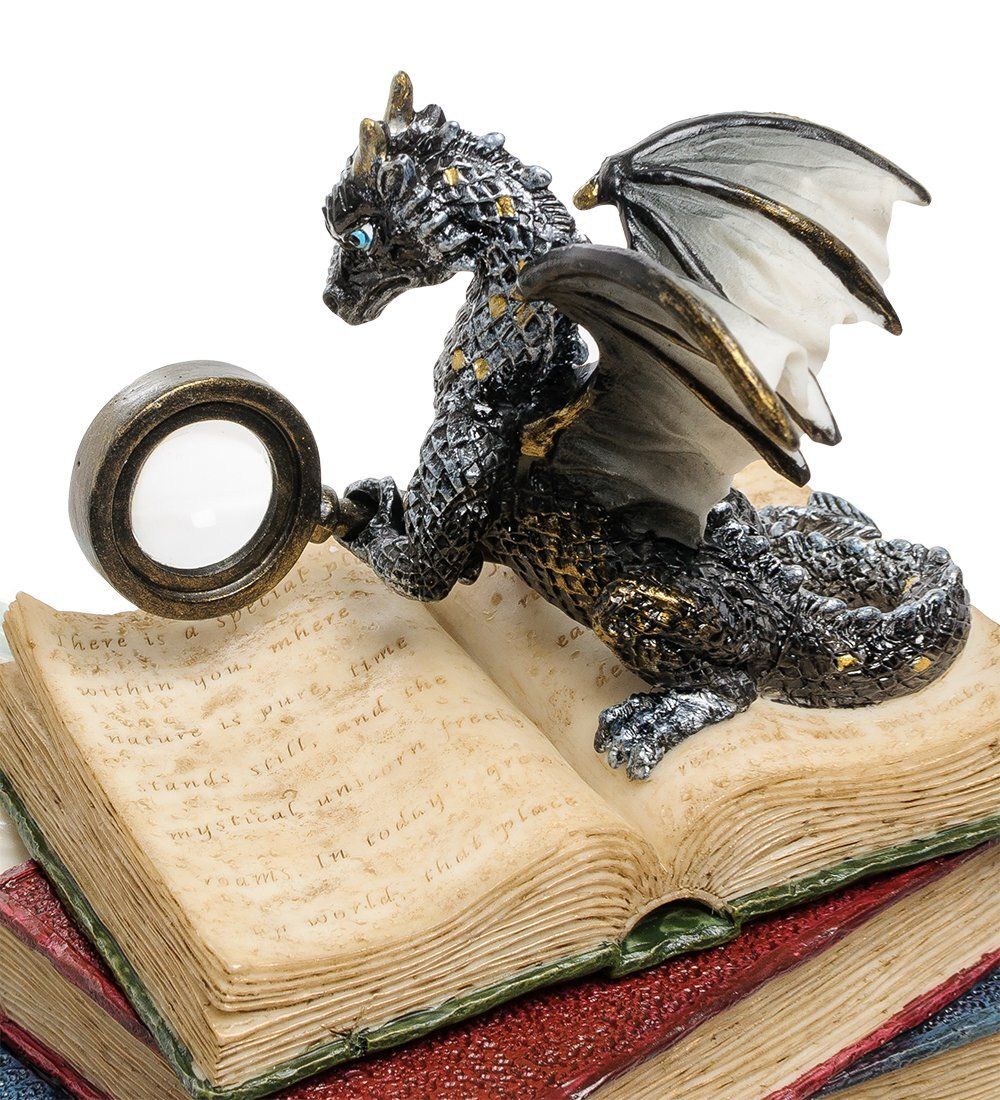 Veronese WS-844 Шкатулка «Дракон на книгах»