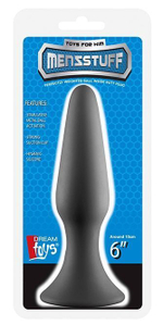 Серая анальная пробка METAL BALL BUTT PLUG - 15 см. (Цвет: серый)