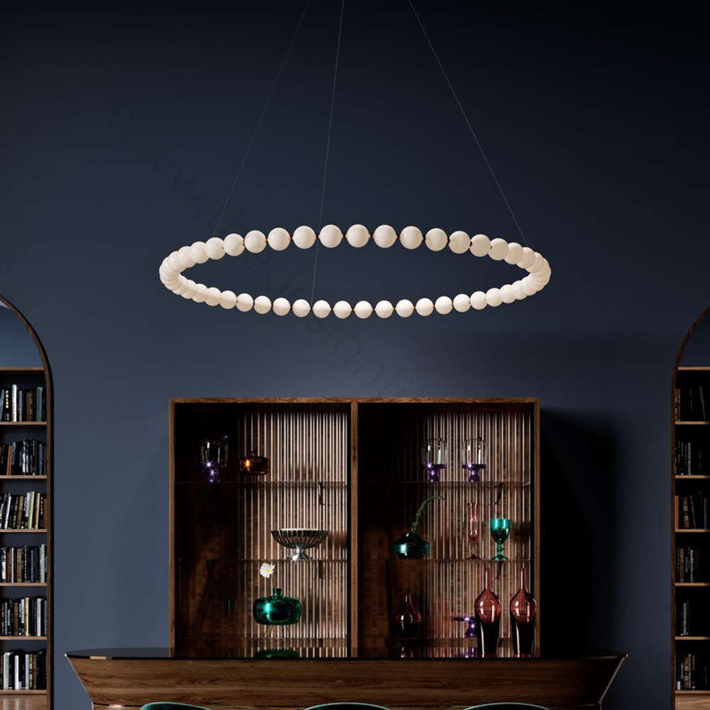 Pendant design lamp  Pearl Drop by Preciosa Lighting