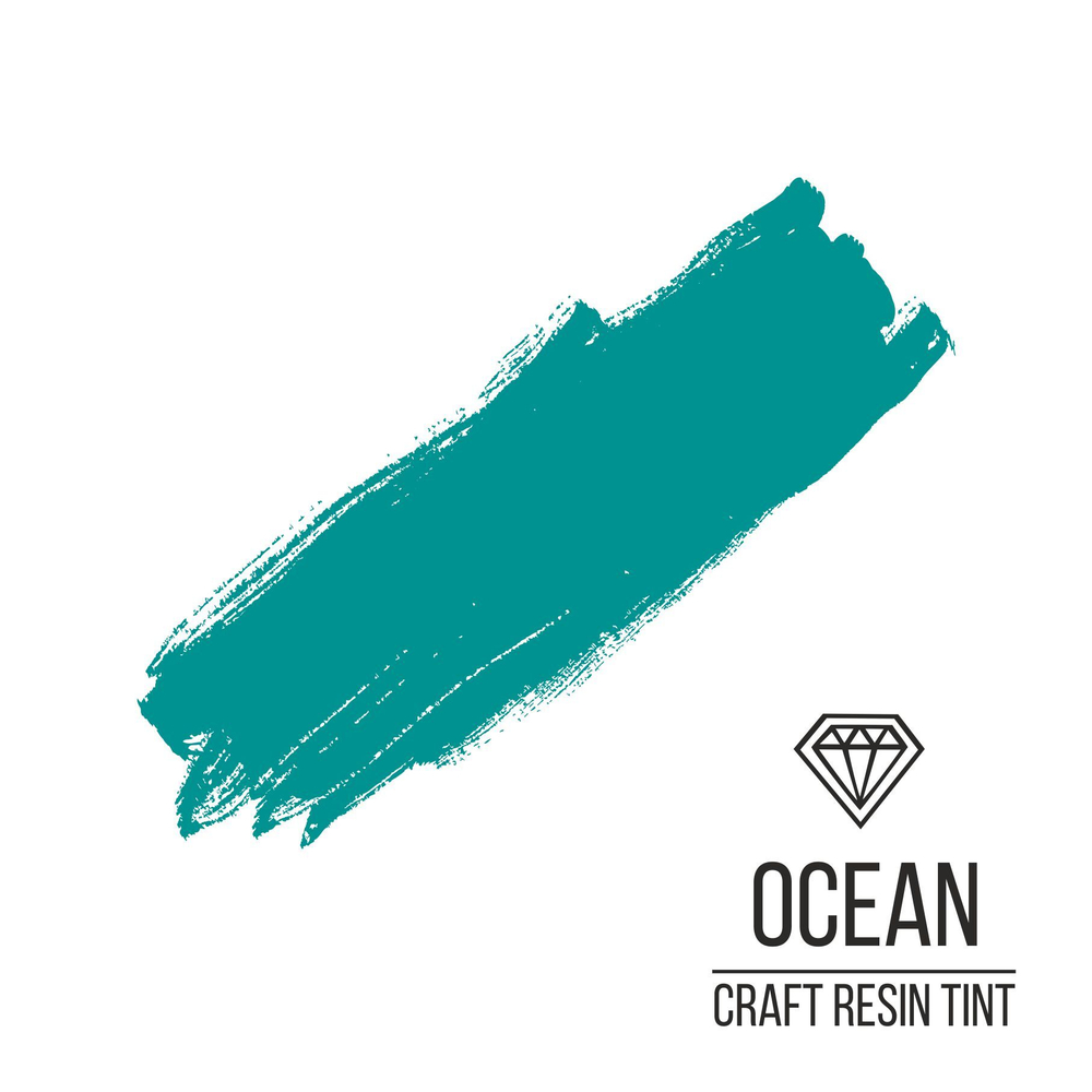 Краситель для смолы и полимеров CraftResinTint, Океанический 10мл