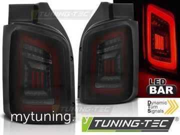 Задняя оптика SMOKE BLACK RED LED для VW T5 Transporter