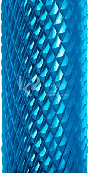 Борфреза твердосплавная Karnasch форма N, 10х10х6х55 мм, насечка HP-4, покрытие Blue-Tec, арт. 11.5098-020