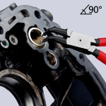 Щипцы для стопорных колец черненые 170 мм Knipex 44 21 J21