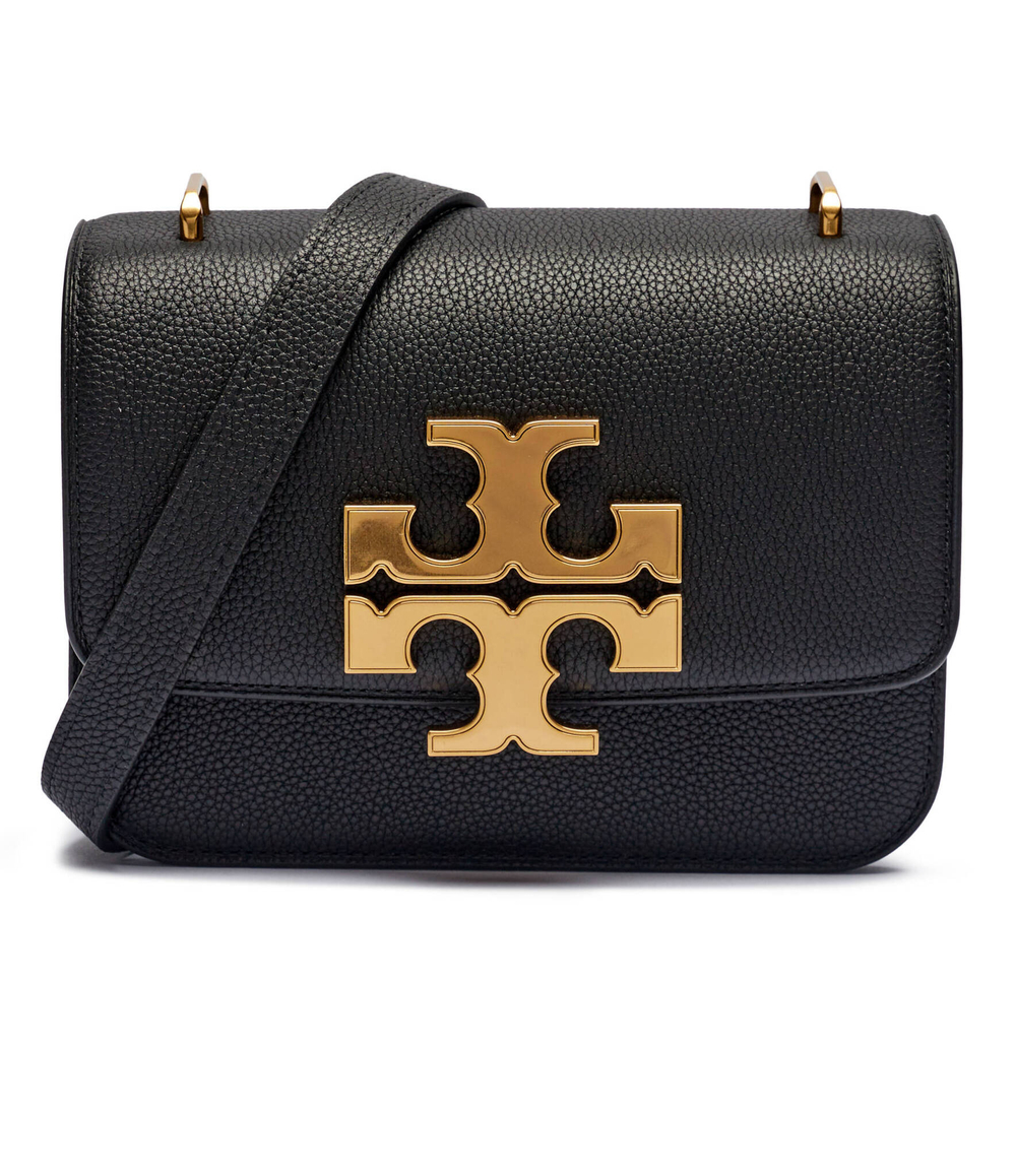 Кожаная сумка через плечо ELEANOR TORY BURCH - черный(155671)