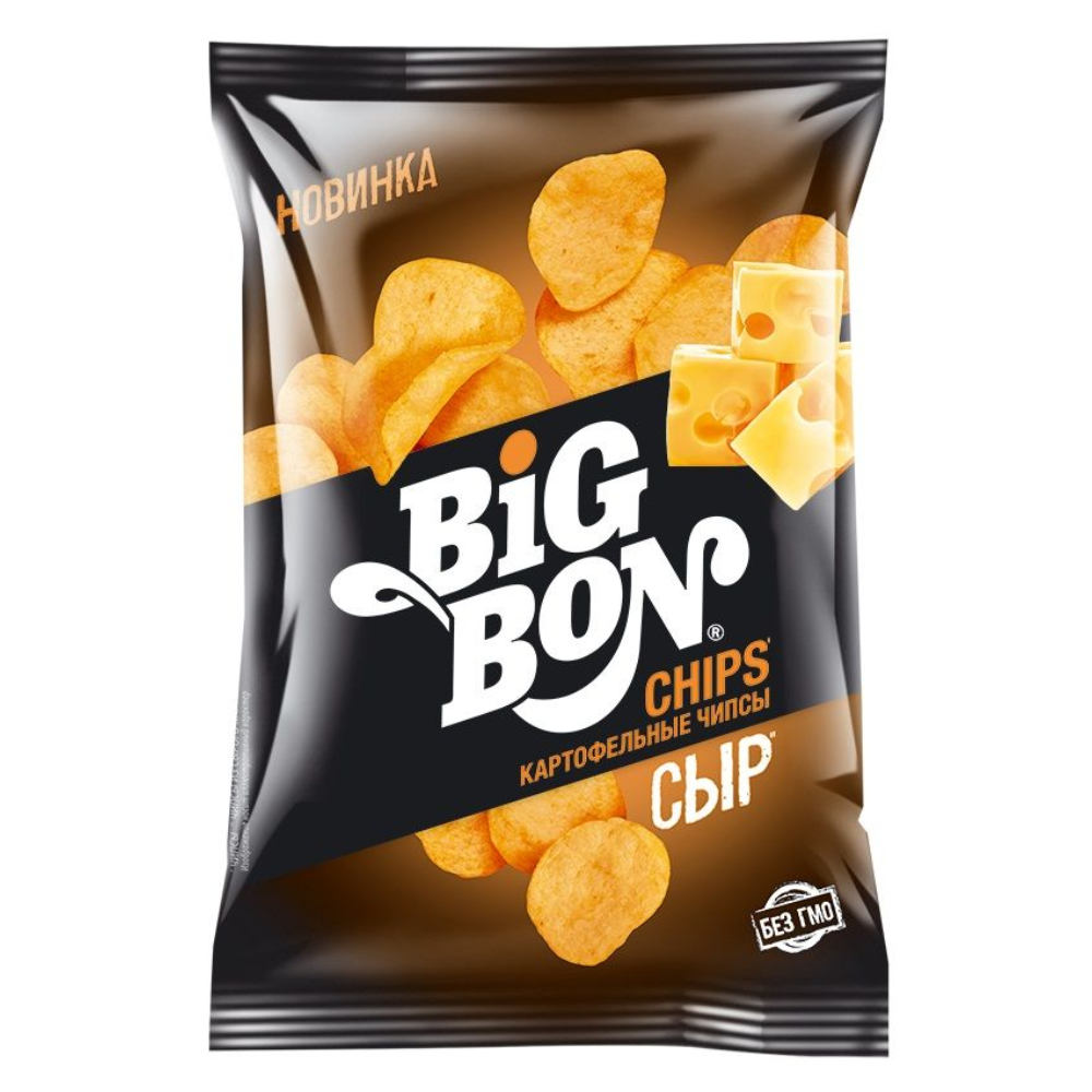 Чипсы Big Bon Сыр 75гр