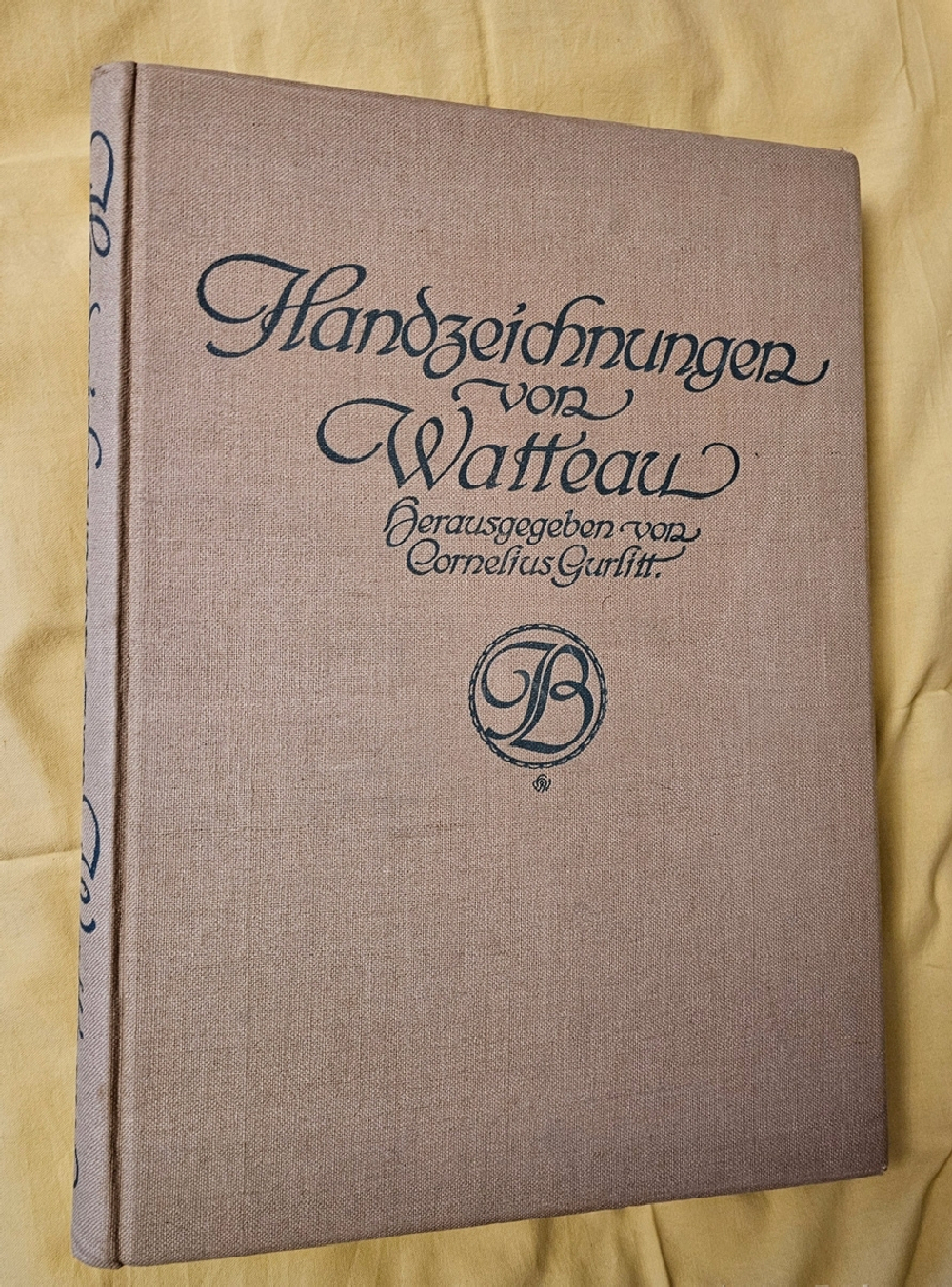 "«Handzeichnungen von Watteau» («Рукописные рисунки Ватто»)". 1909г.