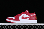 Купить Air Jordan 1 Low Cardinal Red White