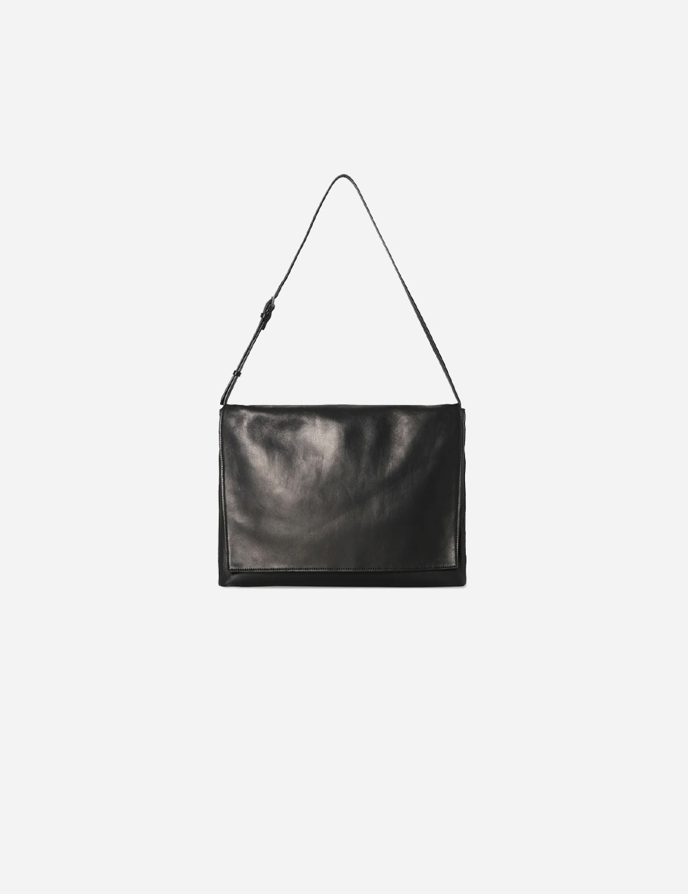 The Row Nan Shoulder Bag in Leather (W1811L614BLAN)