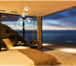 Pendant design lamp  SELENE by ClassiCon D20 (Gold)
