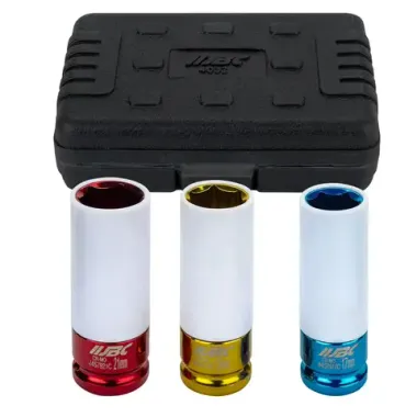 Головки ударные тонкостенные, набор 3пр., 1/2''(6гр.) JBC JBC-4032