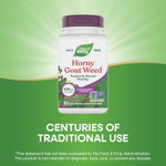 Nature's Way, Horny Goat Weed, 500 мг, 60 веганских капсул