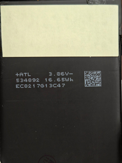 Аккумулятор для Google Pixel 6A (GLU7G) Категория: "Премиум качество" АКБ 4410mAh Li-ion Polymer