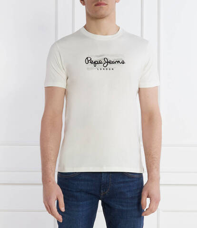 Футболка CASTLE Pepe Jeans London - экрю(PM509204)