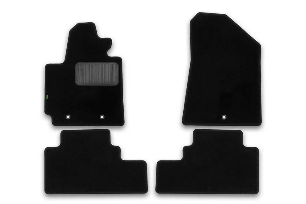 Коврики в салон Klever Standard KIA Soul (II, II рестайлинг) 2014-2019, хб, 4 шт. (текстиль)