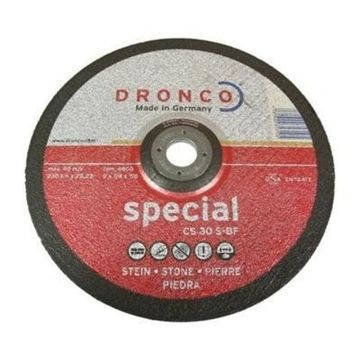 Шлифовальный диск по камню CS30S 230х6х22,23 DRONCO